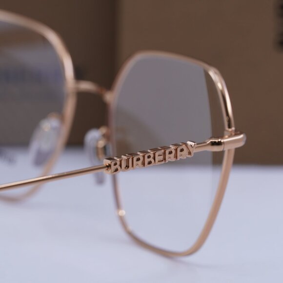 Burberry BE1381 1337 Geometric Eyeglasses 54mm – Rose Gold - Picture 11 of 11